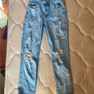 Wax Jean blue ripped jeans